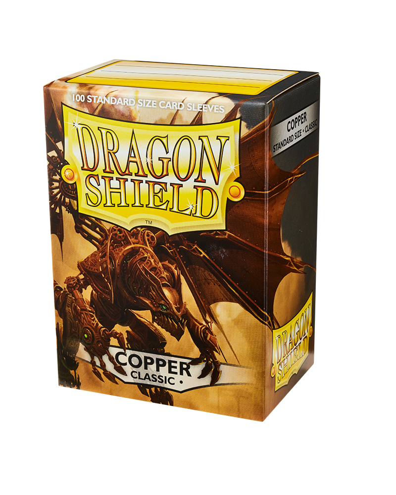 Dragon Shields: (100) Copper Card Sleeves