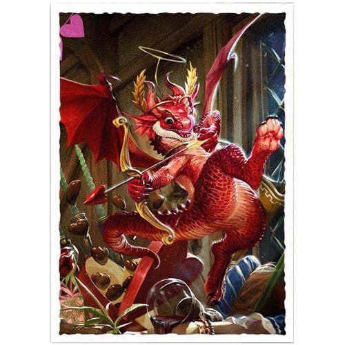 Dragon Shields (100) Matte Art Valentine Dragon 2020 Card Sleeves