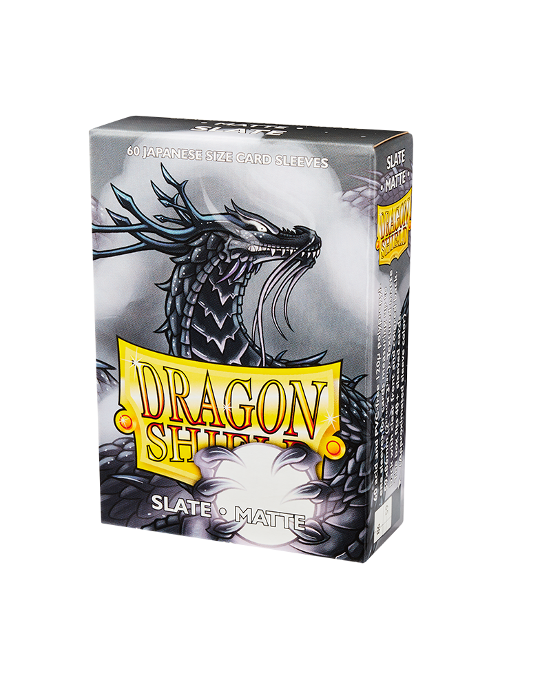 Dragon Shields Japanese: (60) Matte Slate Card Sleeves