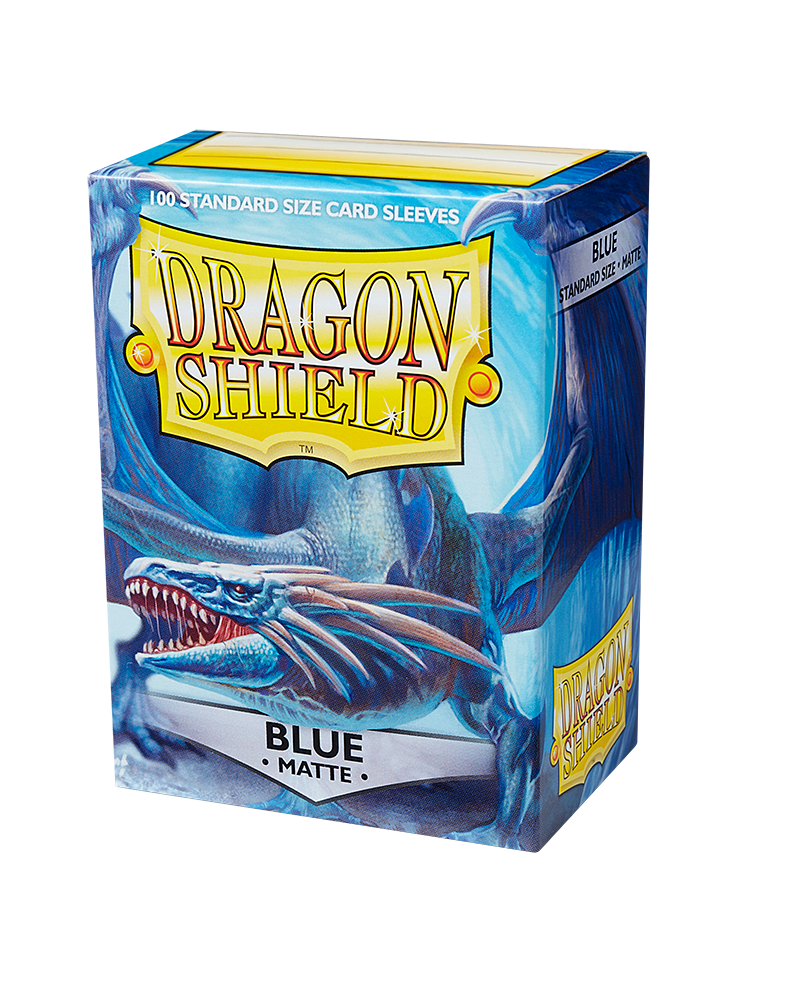 Dragon Shields (100) Matte Blue Card Sleeves