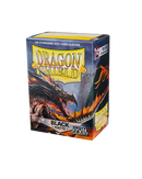 Dragon Shields (100) Non Glare Matte Black Card Sleeves