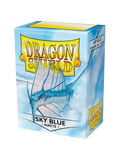 Dragon Shields: (100) Matte Sky Blue Card Sleeves