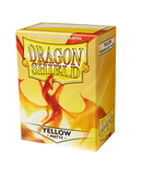 Dragon Shields: (100) Matte Yellow Card Sleeves