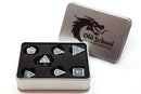 Dragon Scale: Green - Old School 7 Piece RPG Metal Dice Set