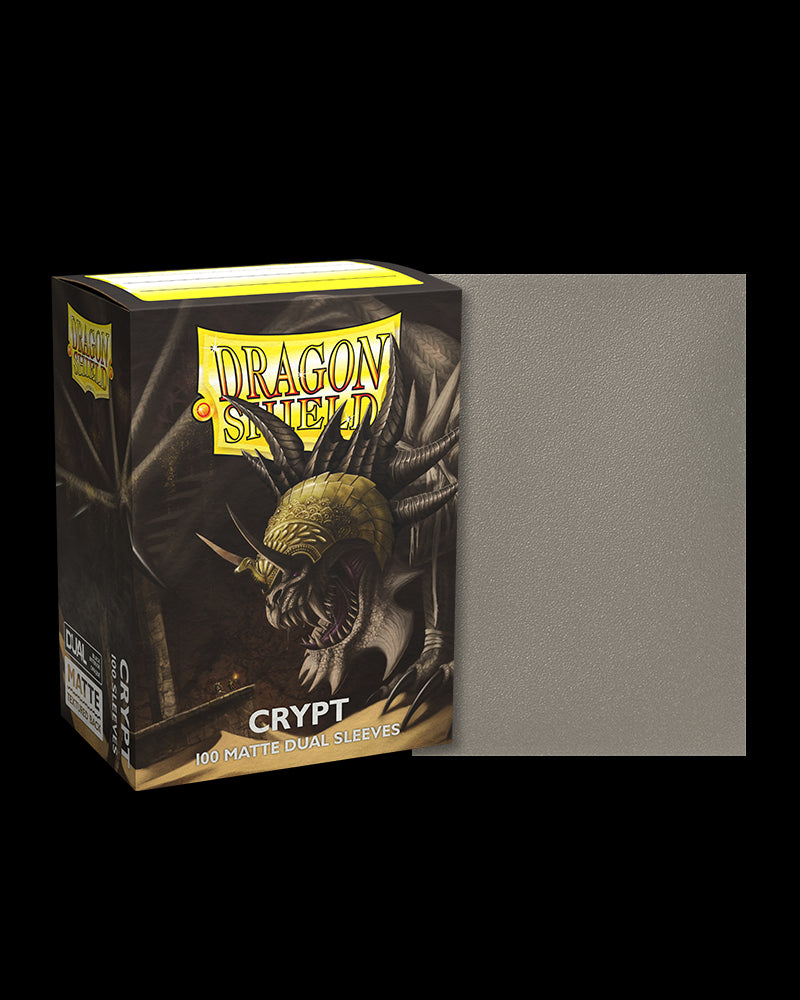 Dragon Shields (100) Matte Dual - Crypt