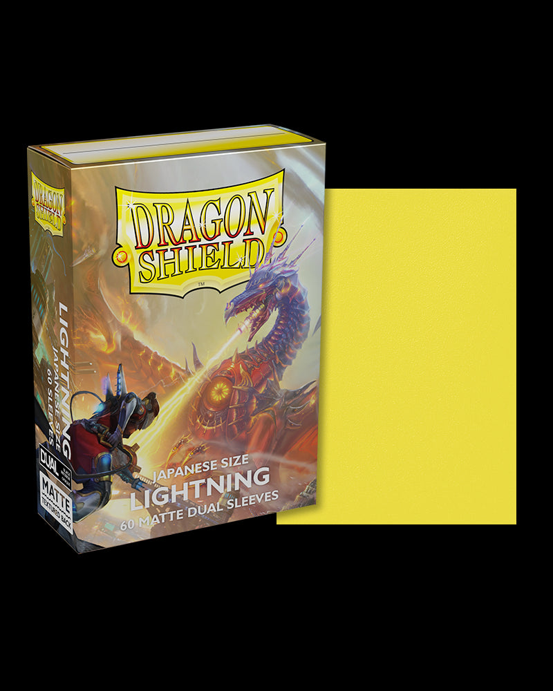 Dragon Shield Japanese Sleeves (60) Matte Dual Lightning