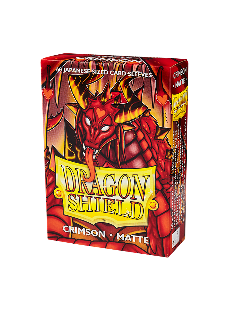 Dragon Shields Japanese (60) Matte Crimson Card Sleeves