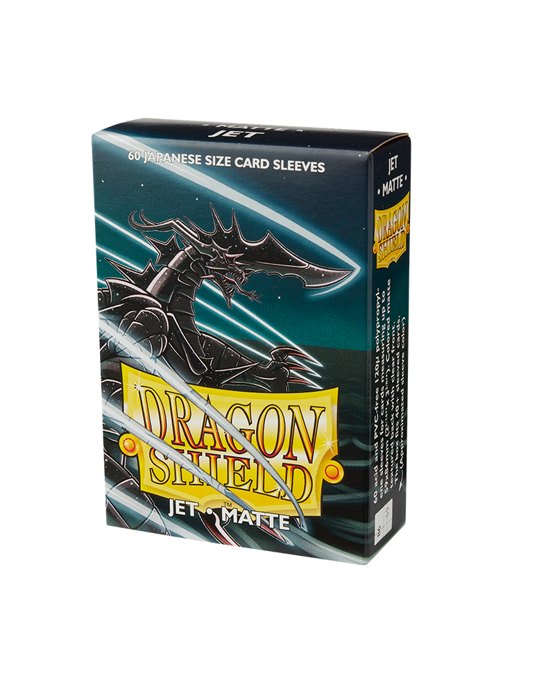 Dragon Shield Japanese Sleeves (60) Matte Jet