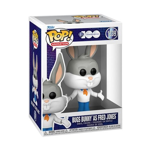 Pop! Looney Tunes X Scooby-Doo - Bugs Bunny as Fred Jones 1239