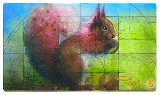 Terese Nielsen Fibonacci Squirrel Playmat