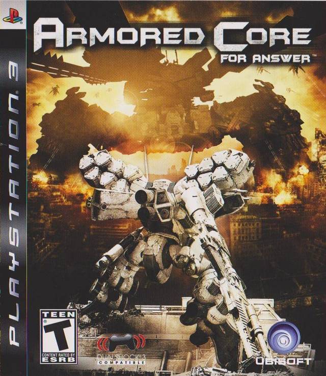 Armored Core For Answer Playstation 3 Front Cover