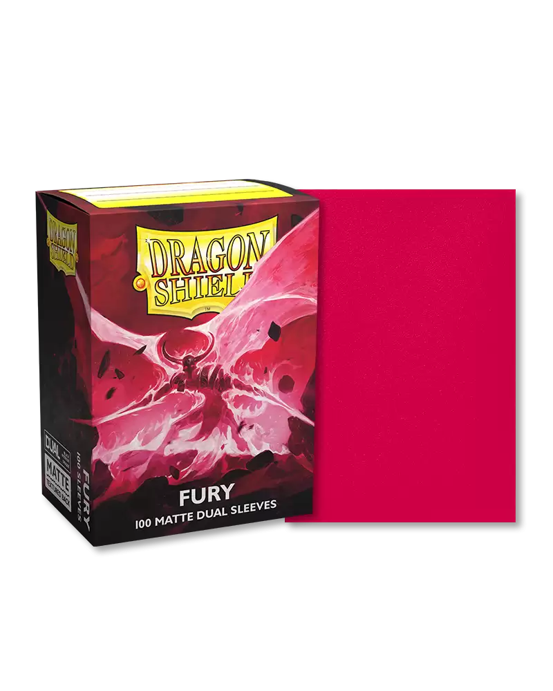 Dragon Shields (100) Matte Dual - Fury