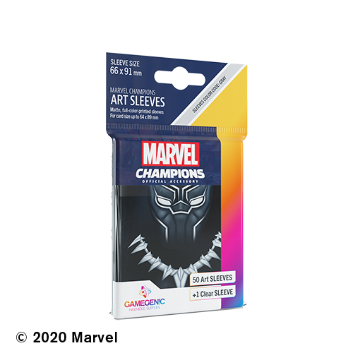 Marvel Champions Art Sleeves - Black Panther