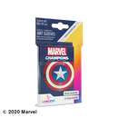 Marvel Champions Art Sleeves - Captain America