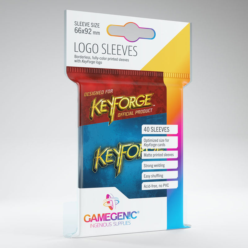 Keyforge Blue Logo Sleeves