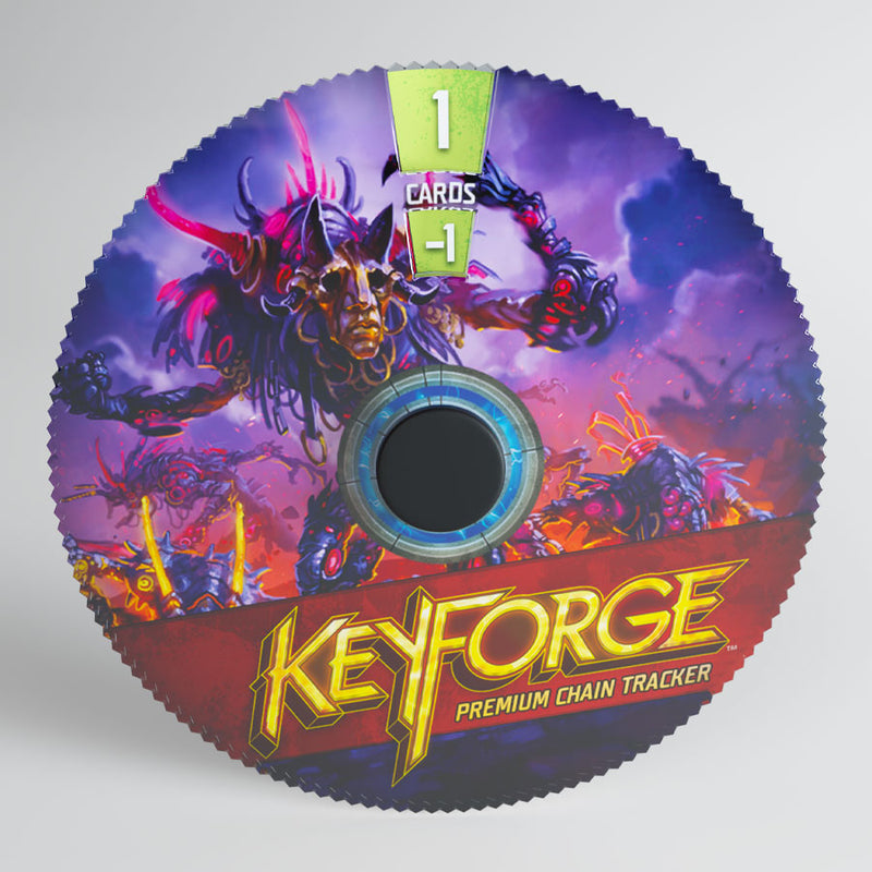 KeyForge Premium Chain Tracker Dis