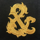 GILDED AMPERSAND - EMBROIDERED DICE BAG