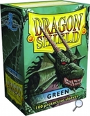 Dragon Shields: (100) Green Card Sleeves