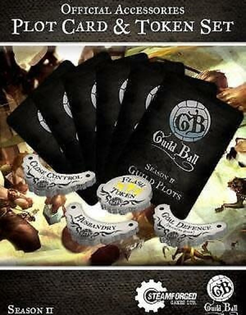 Guild Ball Season Two Plot Cards & Tokens