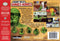 Army Men Sarge's Heroes Back Cover - Nintendo 64 Pre-Played