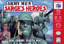 Army Men Sarge's Heroes Front Cover - Nintendo 64 Pre-Played