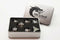Hollow Dragon Dice: Spectral with Gold - Old School 7 Piece RPG Metal Dice Set