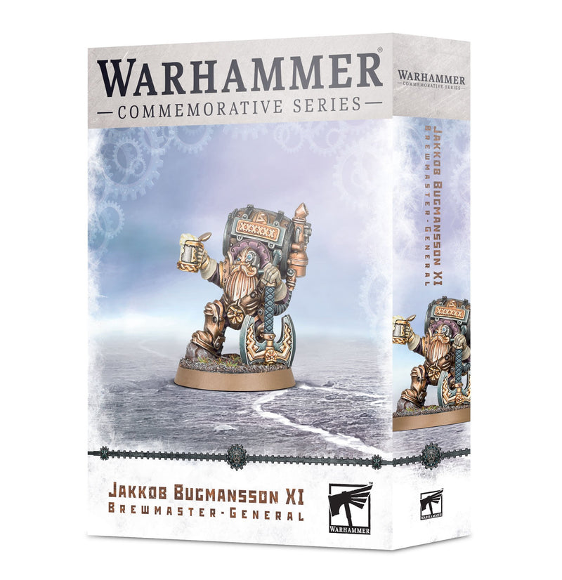 Jakkob Bugmansson XI Brewmaster General - Age of Sigmar