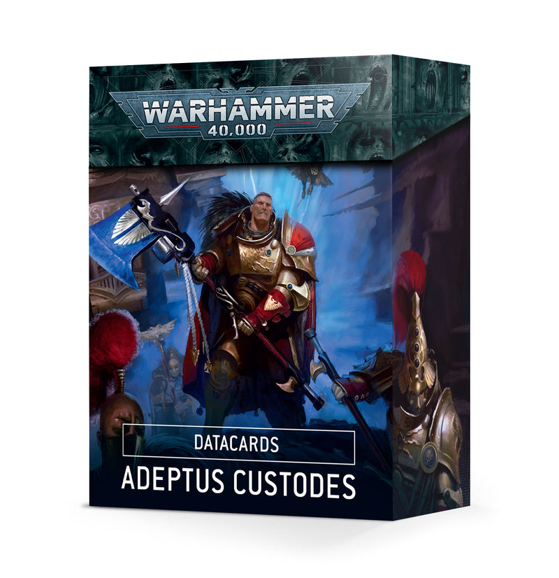 Adeptus Custodes Datacards - Warhammer 40K