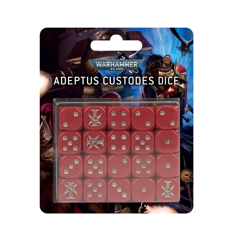 Adeptus Custodes Dice Set - Warhammer 40K