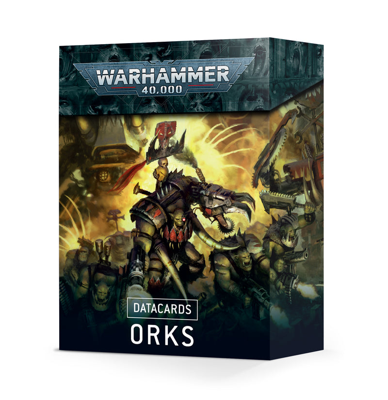 Orks Datacards - Warhammer 40K
