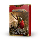 Warscroll Cards: Orruk Warclans - Warhammer Age of Sigmar