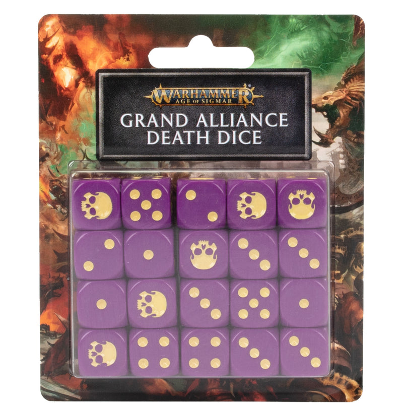 Grand Alliance Death Dice Set - Warhammer Age of Sigmar