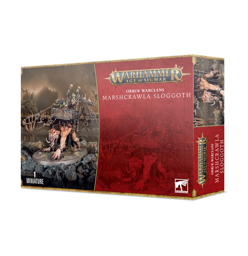 Marshcrawla Sloggoth Orruk Warclans - Age of Sigmar