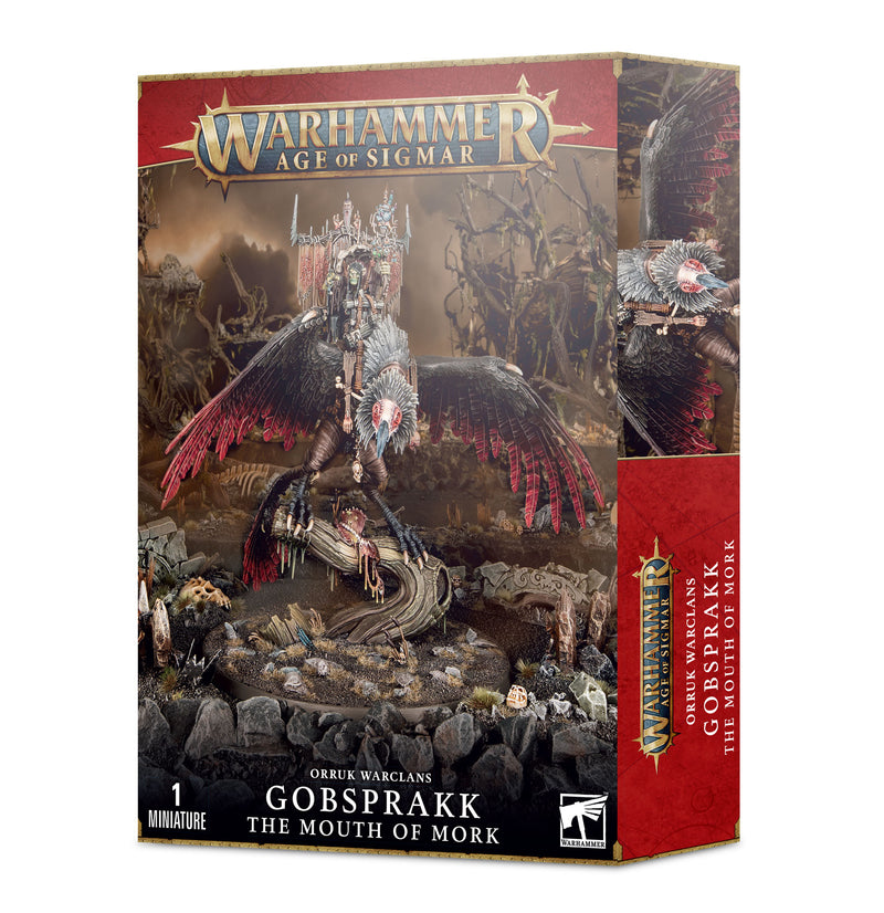 Gobsprakk, the Mouth of Mork Orruk Warclans - Age of Sigmar