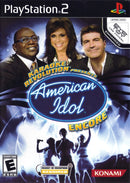 American Idol Encore PS2 Front Cover