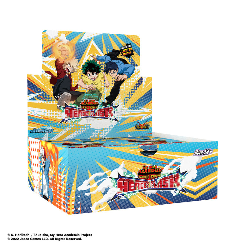 Heroes Clash First Edition Booster Box - My Hero Academia CCG