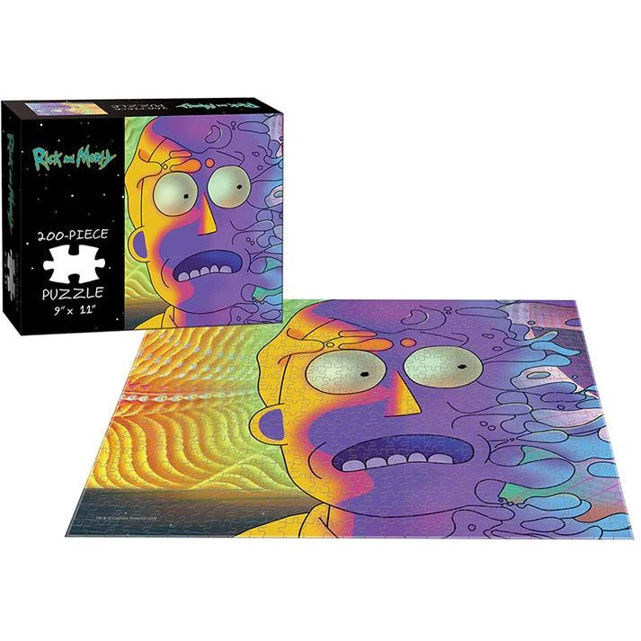 Rick and Morty Psychedelic Jerry Puzzle
