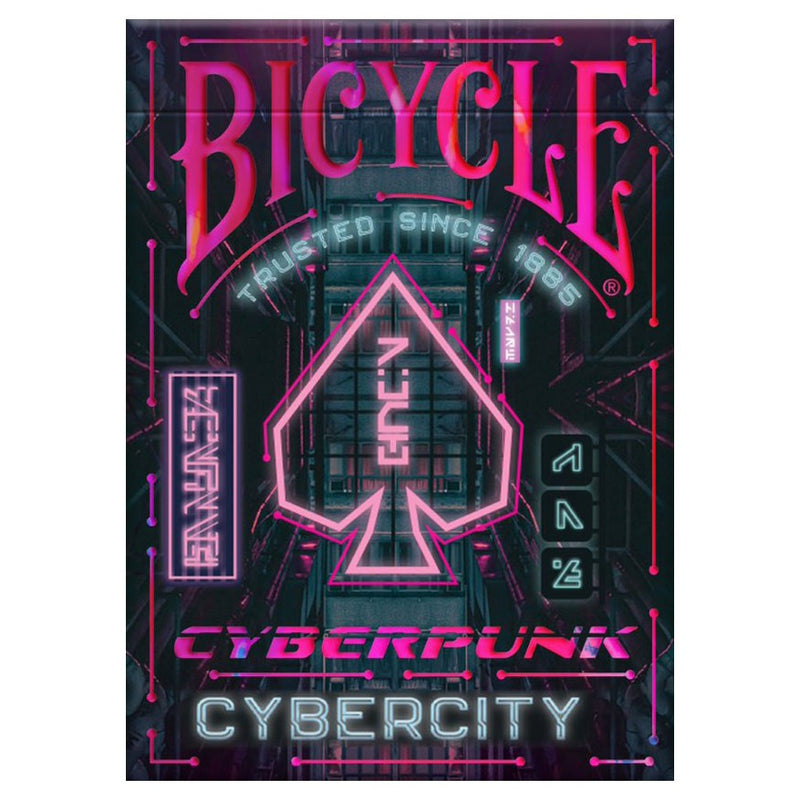 Cyberpunk Bicycle Playing Cards