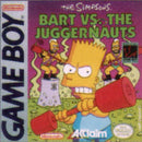 Bart Vs. The Juggernauts Nintendo Gameboy Front Cover