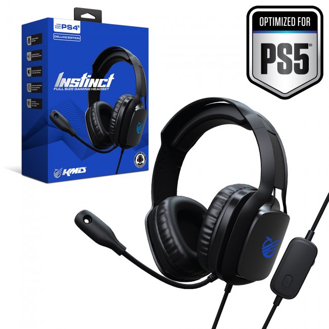 KMD Instinct Deluxe Gaming Headset - Playstation 4/Playstation 5