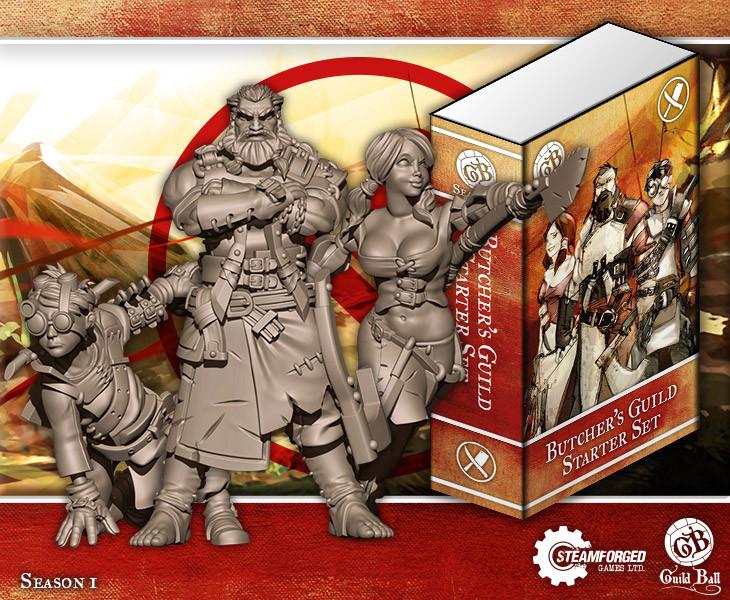 Guild Ball Butcher's Guild Starter Set