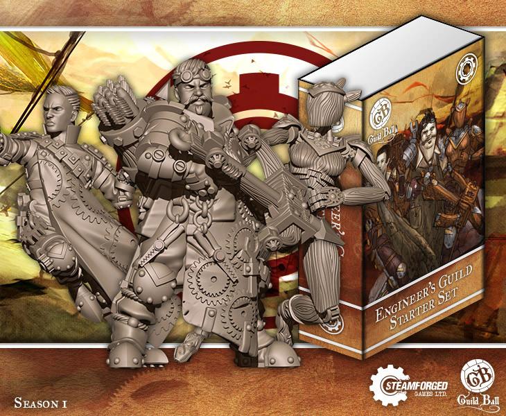 Guild Ball Engineer's Guild Starter Set