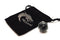 Liquid Infused - Metallic Black Old School D20 RPG Die