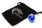 Liquid Infused - Metallic Blue Old School D20 RPG Die