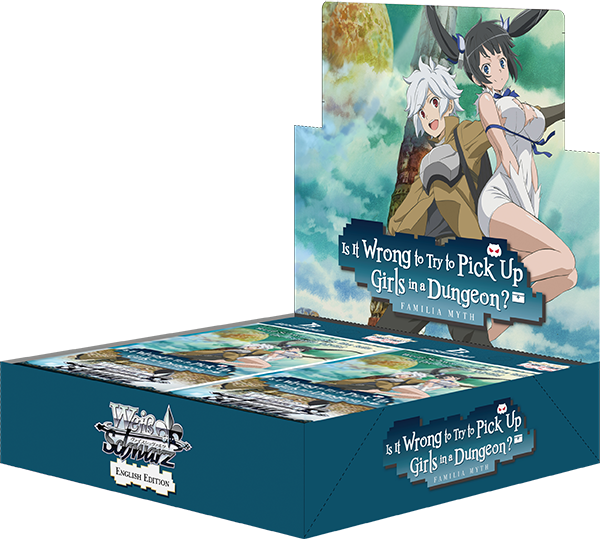 Is it Wrong to Try to Pick Up Girls in a Dungeon? Booster Display - Weiss Schwarz TCG