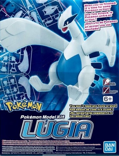 Lugia Bandai Pokemon Spirits Pokemon Model Kit