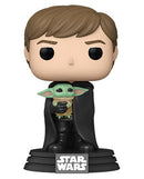 Pop! Star Wars Mandalorian- Luke Skywalker with Grogu 482