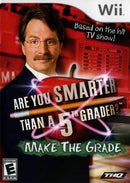 Are You Smarter than a 5th Grader: Make the Grade Front Cover - Nintendo Wii Pre-Played