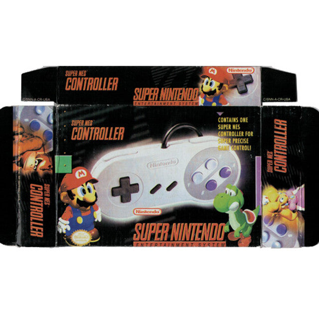Super Nintendo Entertainment System Controller with Box - Pre-Played
