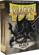 Dragon Shields (60) Matte Black Standard Sleeves
